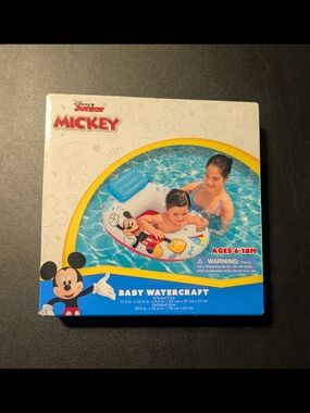 Baby Watercraft Inflatable Float - White/Blue